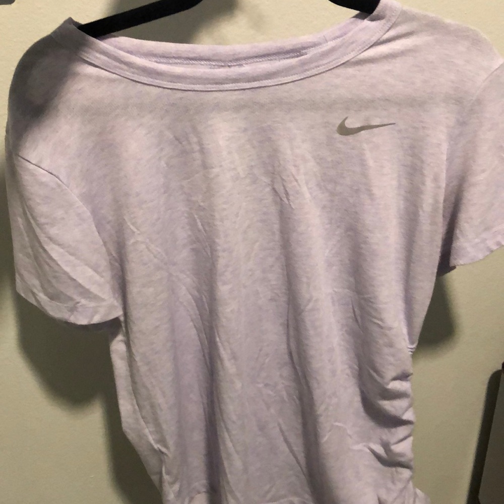 Cute light lavender work out top